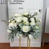 Nuevos Arreglos Florales para Bodas, Decoraciones Florales para Bodas, Bolas de Flores para Montaje en el Lugar, Accesorios de Decoración para Sala de Exposiciones de Apertura de Centro Comercial