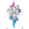Adesivos de Tatuagem Colorida Pequenos para Braço Inteiro Adesivos de Tatuagem à Prova d'Água Adesivos de Tatuagem com Símbolo Totem Tatuagem Toques