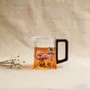 Tetera que cambia de color con vidrio resistente al calor engrosado antiquemaduras, Divisor de té para el hogar, Juego de té de alta gama