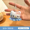 Novo pingente fofo de gato KT, decoração de boneca doce, decoração para roupas, sapatos e chapéus infantis, acessórios de broche, componentes DIY