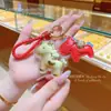 Oro Puro 999 Oro, Hazte Rico Inmediatamente, Colgante Llavero, Bolsita de Pony Linda, Cadena Colgante para Teléfono Móvil, Regalo