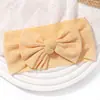 Faixa de cabelo para bebê mais vendida na Amazon, macia e elástica, borda larga, laço liso, faixa de cabelo infantil 3571