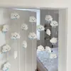 Cortina de Puerta Planeta Rosa, Decoración de Pared sin Taladro, Decoración Colgante para Cortina de Puerta, Arreglo Lindo para Niñas, Alto Atractivo Estético para Niñas