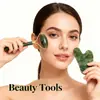 Rolo de Massagem Jade Pedra Xiu Placa Gua Sha Beleza Facial Gua Sha Limpeza de Meridianos Ferramenta de Beleza Ferramenta de Skincare