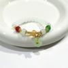 Pulsera Multicolor con Lazo y Flores de Lirio del Valle Bordada a Mano para Novias, Estilo Antiguo, Linda, Novedosa y Versátil Lote de Pulseras