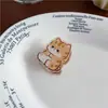 Clip de Polipropileno Animal Dibujo Animado Acrílico Colgante para Bolsa de Pan Plano Lindo Clip de Polipropileno Regalo Colgante para Mochila Escolar