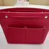 Bolsa de Cosméticos de Feltro Multicor Fixa Bolsa de Armazenamento de Acabamento Cosmético para Mamãe Bolsa Interna de Feltro LOGOTIPO Imprimível