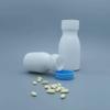 Em estoque frasco de remédio para cuidados de saúde frasco vazio HDPE120ml130ml cápsulas frasco de plástico de vitamina C