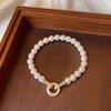 Pulsera de Perlas para Mujer 2024 Nueva Entrada Lujo Nicho Exquisita Cuerda de Mano Cuerda de Mano Retro con Cuentas Joyería para Novia