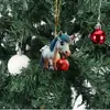 Colgante Acrílico de Alta Definición de Pony Navideño Nuevo Transfronterizo Decoración de Árbol de Navidad Arreglo Colgante Pequeño Decoración de Ambiente