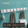 Gancho Plegable Invisible Negro Dorado Gancho para Ropa Montado en Pared Gancho para Puerta sin Taladro Gancho para Toallas de Baño Gancho para Ropa de Almacenamiento Montado en Pared