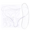 Parche Facial de Silicona Más Vendido de Xia Parche Hidratante para Ojos Parche para Cuello Parche para Frente Parche en T para Pecho Lifting Facial Cara Transparente