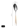 Juego de 24 Piezas de Cuchillo Tenedor Cuchara con Mango de Diamante de Acero Inoxidable Cruzado Juego de Cubiertos para Restaurante Occidental Ventas Directas de Fábrica Cubiertos en Caja de Regalo