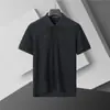 Transfronterizo [Versión Correcta] 26 Camisa Polo de Verano para Hombre de Negocios Estilo Nuevo con Cuello Campana y Mangas Cortas, Estilo Europeo y Americano, Alternativa de Comercio Exterior