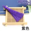 8cm Argola de Puxar Borla Borla Mini Seda de Gelo Pequena Borla Pendurada Acessórios DIY Sachê Marcador de Página Enfeites Pendurados Acessórios para Atacado