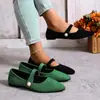 Sapatos de Tamanho Grande, Sapatos Baixos de Bico Fino Estilo Coreano, Novos Sapatos Mary Jane Femininos, Sapatos Baixos Transfronteiriços de Comércio Exterior, Dropshipping