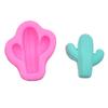 Molde de silicona con forma de cactus para hornear, molde decorativo para pastel de chocolate y azúcar, molde para aromaterapia, molde para hornear DIY