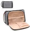 Bolsa de Cosméticos de Doble Capa Transfronteriza para Mujer, Portátil, Moderna, Gran Capacidad, para Viaje, Portátil, para Productos de Cuidado de la Piel, Bolsa de Artículos de Tocador Impermeable, Bolsa de Almacenamiento