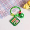 Creativo texto de bendición de buena suerte acrílico todo va bien tarjeta llavero pareja bolsa colgante joyería llavero