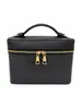 Bolsa de Maquillaje Compartimentada, Portátil de Gran Capacidad, Bolsa de Almacenamiento Clasificado de Cuero PU 2026 de Mano con Almacenamiento Particionado