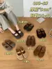 Sandalias casuales de cuero para mujer con plataforma gruesa, diseño de punta cerrada, para otoño 2026