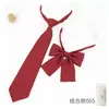 Nudo Flojo de Color Sólido Nuevo para Primavera y Verano, Accesorio de Camisa Unisex, Corbata de Uniforme Estilo Jk para Estudiantes, Pajarita al por Mayor en Stock
