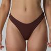 SERVE PARA TODOS Tanga Cintura Baixa Nua Secagem Rápida Confortável Alta Elasticidade Sexy Moda Desejo Puro