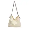 Bolsa Tote de Design Exclusivo com Textura de Luxo para Mulheres, Elegante, Despojada e Versátil Bolsa de Ombro, Bolsa Grande Casual para o Dia a Dia para Mulheres