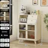 Aparador vitrina de té armario de cocina alacena mueble de almacenamiento para sala de estar mueble de almacenamiento de pared mueble de armario para bar de té