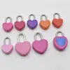 Suministro de Fábrica Candado de Papelería Mini Candado en Forma de Corazón Candado Cuadrado de Plástico Cuaderno Candado Pequeño Diario Candado Pequeño