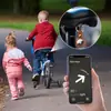 Soporte de cuero para Airtag, Estuche para AirTag con Llavero, Soporte para Air Tag Anti-Rayaduras Fundas con Llavero para AirTags Cadena de Etiquetas Rastreador Buscador de Artículos GPS Apple AirTag
