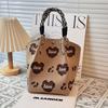 Bolso Premium, Bolso Tote Portátil para el Trabajo y Salidas, Bolso Tejido de Gran Capacidad, Bolso Cuadrado Pequeño para Viajes Diarios, Bolsa de Almacenamiento