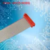 Paso de 1.27 mm 215083-14P Cabezal de Engarzado Rojo Cable IDC/Cable Terminal Cable de Computadora