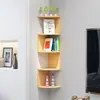 Prateleira de Canto, Armário de Canto, Prateleira Triangular de Canto para Cozinha, Prateleira de Canto de Parede para Quarto, Prateleira de Parede para Decoração de Sala de Estar