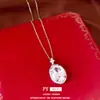 Set de aretes, collar y anillo de circonia con aguja de plata transfronterizo, joyería de alta gama de lujo ligero con un toque exquisito y elegante