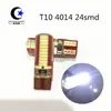 Venda Direta da Fábrica T10 4014 24smd decodificação epóxi luz de largura lâmpada de destaque LED luz pequena luz de placa