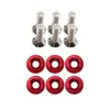 Vendas Diretas de Fábrica Jdm Parafusos de Gaxeta para Modificação de Carros e Motocicletas Arruelas M8 Fixadores Decorativos de Para-choque Dianteiro e Traseiro