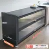 Estante de Almacenamiento para Cocina, Gabinete Lateral de Almacenamiento para Comedor de Pizarra de Pie, Banco de Trabajo Multifuncional, Gabinete de Almacenamiento Integrado Montado en la Pared