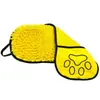 Guantes toalla de chenilla absorbentes para mascotas para bañar gatos y perros, guantes de limpieza y aseo de secado rápido para lavar y secar patas