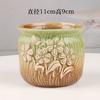 Vaso de flores cerâmico planta suculenta pilha velha grande diâmetro interno planta de carne pequeno vaso de flores atacado venda rápida vaso ornamentos