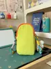Mochila pequeña nueva con colores contrastantes, bolso de hombro, estuche para lápices, alto atractivo estético, lindo, gran capacidad, bolso cruzado, bolsa para teléfono móvil para exteriores