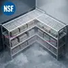 Jd Jinde Tienda de Estanterías Ecológicas Estanterías Ecológicas de Cuatro Niveles Estanterías para Congeladores de Cocina de Hotel Almacenamiento en Frío Nunca se Oxidan