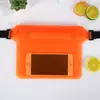 Color Sólido Festival de Salpicaduras de Agua Parque Acuático Playa Pesca en el Mar Flotación Playa Buceo Exterior en stock Bolsa Impermeable para Teléfono Bolsa de Cintura