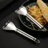 Herramienta para pelar maíz de cocina, raspador de maíz de acero inoxidable engrosado, pelador de maíz manual para uso doméstico, dispositivo para desgranar maíz fresco