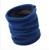 Bufanda de Polar para Exteriores Doble Capa Caliente para el Cuello Conjunto para Hombres y Mujeres Gorro Multifuncional de Invierno Bufanda Sombrero Deportivo a Prueba de Viento