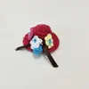 Ganchillo lana sombrero pequeño joyería accesorios de ropa ropa abrigo DIY tocado decorativo
