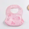 Babero de Silicona para Comida de Bebé Impermeable Tridimensional Súper Suave Cubo de Comida para Niños Niños Cubo Grande Resbaladizo