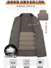 Casaco masculino 100% lã pura, outono/inverno, com gola de terno, estilo business casual, comprimento médio e uma camada externa de lã dupla-face com forro de plumas de ganso