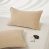 Fundas de Almohada de Terciopelo de Leche y Terciopelo Coral, un Par de 48X74Cm Fundas de Almohada de Terciopelo para Otoño e Invierno, Fundas de Relleno para Almohada Individual 2