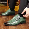 Novedad 2025 Calzado de Trabajo Casual para Hombre Punta Puntiaguda Hebilla